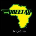 CHEETAH WEAR FOR A FASTER YOU