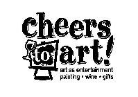 CHEERS TO ART! ART AS ENTERTAINMENT PAINTING · WINE · GIFTS
