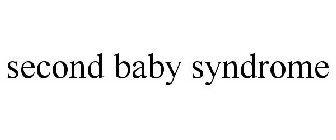 SECOND BABY SYNDROME