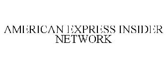 AMERICAN EXPRESS INSIDER NETWORK
