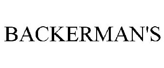 BACKERMAN'S