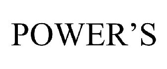 POWER'S