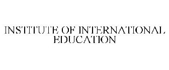 INSTITUTE OF INTERNATIONAL EDUCATION