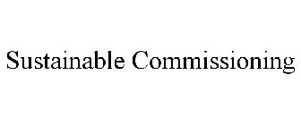 SUSTAINABLE COMMISSIONING