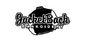 JACKETBACK E M B R O I D E R Y