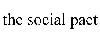 THE SOCIAL PACT