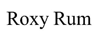 ROXY RUM