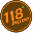 118° DEGREES