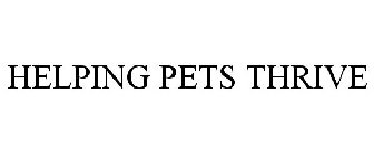 HELPING PETS THRIVE