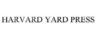 HARVARD YARD PRESS