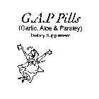 G.A.P PILLS (GARLIC, ALOE & PARSLEY) DIETARY SUPPLEMENT