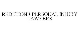 RED PHONE PERSONAL INJURY LAWYERS