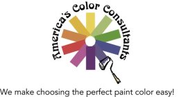 AMERICA'S COLOR CONSULTANTS  WE MAKE CHOOSING THE PERFECT PAINT COLOR EASY!