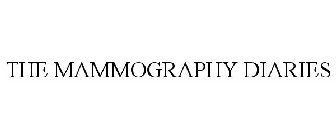 THE MAMMOGRAPHY DIARIES