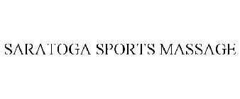 SARATOGA SPORTS MASSAGE