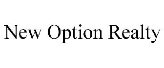 NEW OPTION REALTY