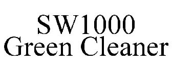 SW1000 GREEN CLEANER
