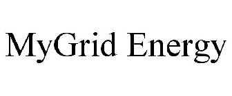 MYGRID ENERGY