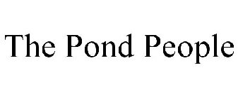 THE POND PEOPLE