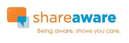 SHAREAWARE BEING AWARE, SHOWS YOU CARE.