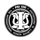 PSI CHI THE INTERNATIONAL HONOR SOCIETYIN PSYCHOLOGY PSYCHE CHEIRES EST·1929