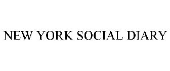 NEW YORK SOCIAL DIARY