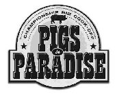 PIGS IN PARADISE CHAMPIONSHIP RIB COOK-OFF