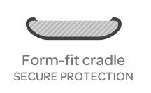 FORM-FIT CRADLE SECURE PROTECTION
