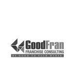 GOODFRAN FRANCHISE CONSULTING BE GOOD TO EACH OTHER