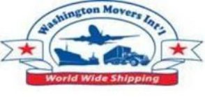 WASHINGTON MOVERS INT'L WORLD WIDE SHIPPING