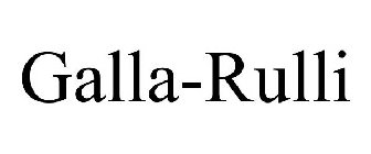 GALLA-RULLI