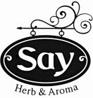 SAY HERB & AROMA