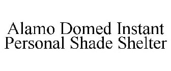 ALAMO DOMED INSTANT PERSONAL SHADE SHELTER