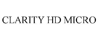 CLARITY HD MICRO