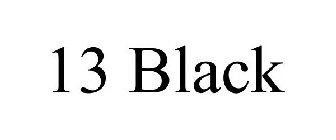 13 BLACK