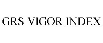 GRS VIGOR INDEX