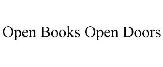 OPEN BOOKS OPEN DOORS