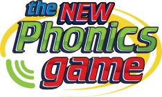 THE NEW PHONICS GAME