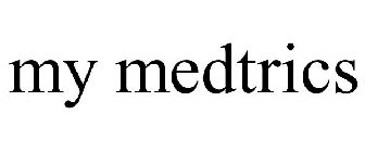 MY MEDTRICS