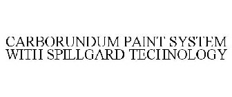 CARBORUNDUM PAINT SYSTEM WITH SPILLGARD TECHNOLOGY