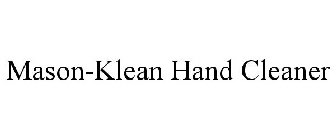 MASON-KLEAN HAND CLEANER