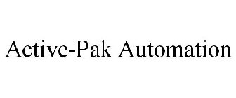 ACTIVE-PAK AUTOMATION
