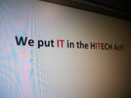 WE PUT IT IN THE HITECH ACT!