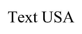 TEXT USA