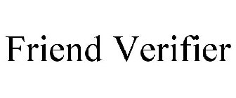 FRIEND VERIFIER
