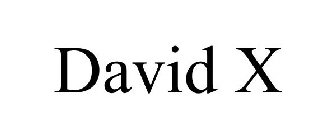 DAVID X