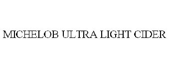 MICHELOB ULTRA LIGHT CIDER