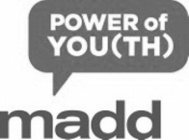 MADD POWER OF YOU(TH)