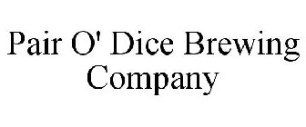 PAIR O' DICE BREWING COMPANY