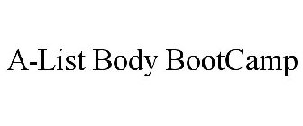A-LIST BODY BOOTCAMP